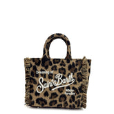 Borsa a mano SAINT BARTH VANITY MINI FELT - Leopard 00223I